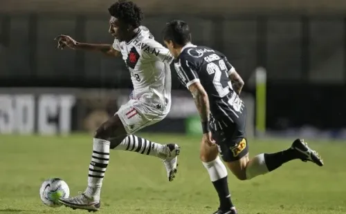 Talles Magno: garoto em campo na derrota contra o Corinthians (Rafael Ribeiro/Vasco)