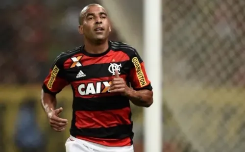 — Sheik em ação pelo Mengão — Foto: Getty Images