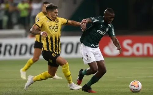 Patrick de Paula atuando pelo Palmeiras — (Foto: Cesar Greco/Palmeiras)