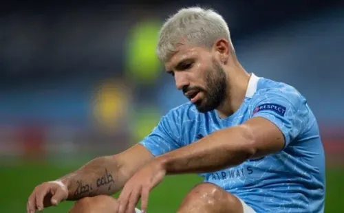 Aguero é grande ídolo no City — Foto: Getty Images