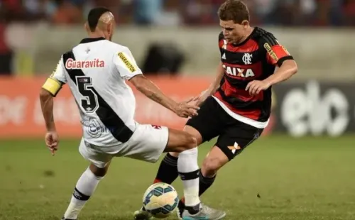 Jonas durante passagem pelo Mengão — Foto: Getty Images