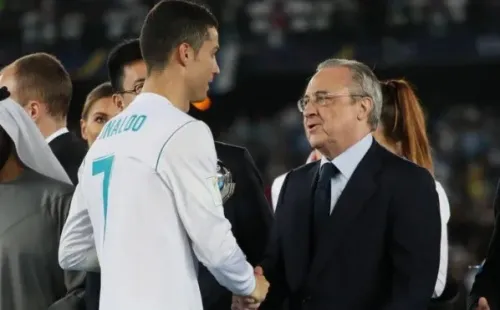 Cristiano e Florentino — Foto: Getty Images