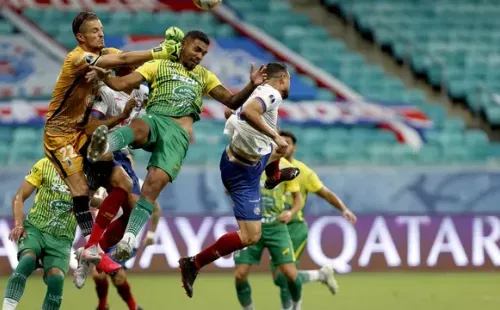Bahia e Defensa y Justicia se enfrentam na Arena Fonte Nova (Foto: Felipe Oliveira/EC Bahia)