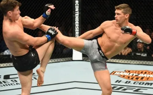 Stephen Thompson em duelo contra Darren Till. Foto: Getty Images