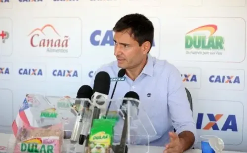 Diego Cerri, do Bahia, foi consultado pelo grupo de Casares (Foto – Felipe Oliveira/EC Bahia)