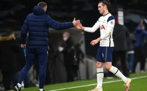 Bale em ação pelo Tottenham — Foto: Getty Images