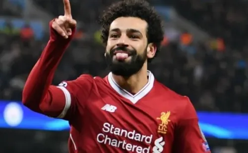 Salah é alvo do Madrid — Foto: Getty Images