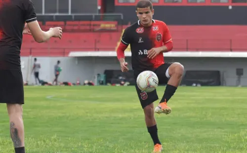 Felipe se destacou pelo Brasil de Pelotas na Série B - Foto: Reprodução/Twitter.