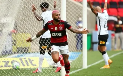O gol começou num chute de Bruno Henrique (Crédito: Getty Images)