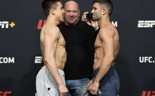 Alexander Hernandez x Thiago Moisés se enfrentam na noite deste sábado (27). (Foto: Getty Images)