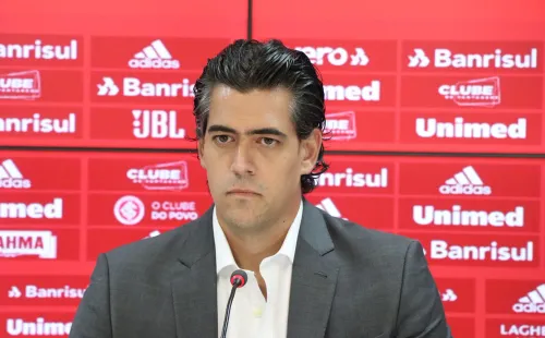 Paulo Bracks: responsável pelas contratações coloradas em 2021 (Foto: Ricardo Duarte/Internacional)