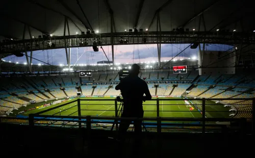Visão do estádio do Maracanã. Foto: Getty Images