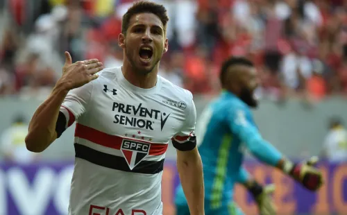 Calleri fez 9 gols somente na Libertadores de 2016 pelo São Paulo (Foto: Andre Borges/AGIF)