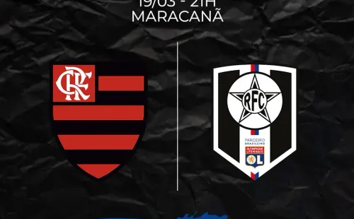 Resende relacionou Cartolouco para o confronto contra o Flamengo. (Foto: reprodução Twitter Resende)