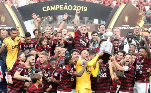 Rafinha foi campeão da Libertadores pelo Fla na temporada de 2019. (Foto: Getty Images)