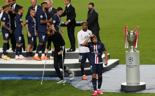 PSG chegou perto de conquistar o título da Champions League, mas foi derrotado pelo Bayern de Munique. Foto: Getty Images