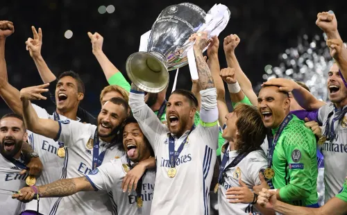 Real Madrid é o time com mais títulos da Champions League. Foto: Getty Images