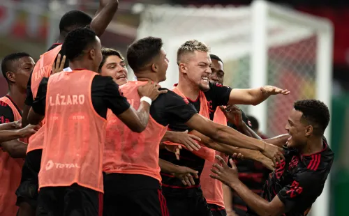 Flamengo em campo pelo Cariocão. (Foto: Getty Images)