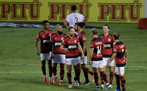 Flamengo faz a última partida nesta segunda-feira (5) antes do duelo pela Supercopa do Brasil. (Foto: AGIF)