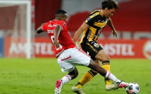 Imagem do jogo de ida entre Táchira vs Inter. (Foto: Getty Images)