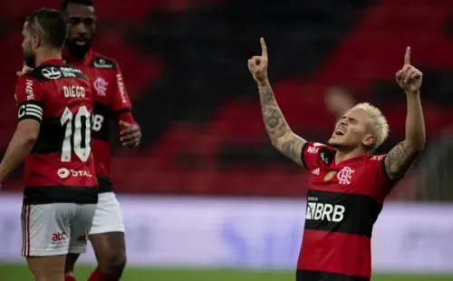 Flamengo estreou com vitória no Campeonato Brasileiro. (Jorge Rodrigues/AGIF)