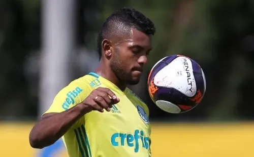 Borja tem contrato com o Palmeiras até dezembro de 2022 e deve ser vendido ao Junior (Foto: César Greco)