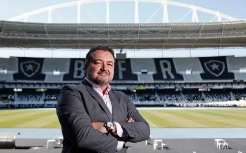 Jorge Braga foi quem autorizou a venda controversa de PV ao Internacional (Foto: Vitor Silva/Botafogo)