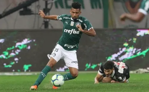 Matheus Fernandes fez apenas 12 partidas com a camisa do Palmeiras antes de ser vendido ao Barcelona (Foto: César Greco)