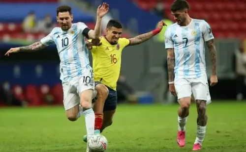 Messi em campo pela Seleção da Argentina. (Foto: Getty Images)