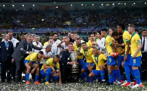 Seleção Brasileira conquistou o título da Copa América contra o Peru em 2019. (Foto: Getty Images)