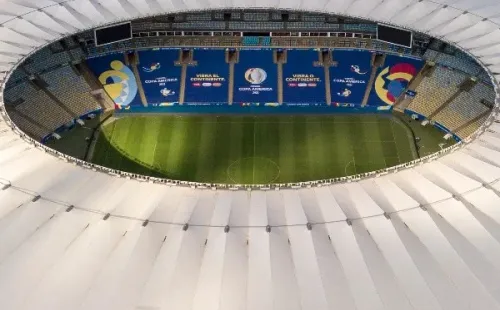 Maracanã já está preparado para a final da Copa América. (Foto: Getty Images)