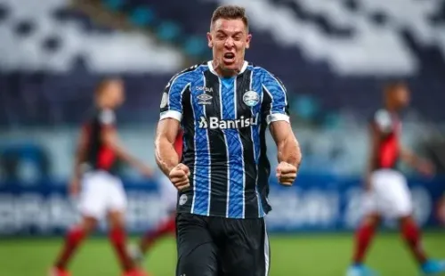 Churín deve ganhar mais chances no Grêmio sob o comando de Felipão (Foto: Lucas Uebel / Grêmio FBPA)