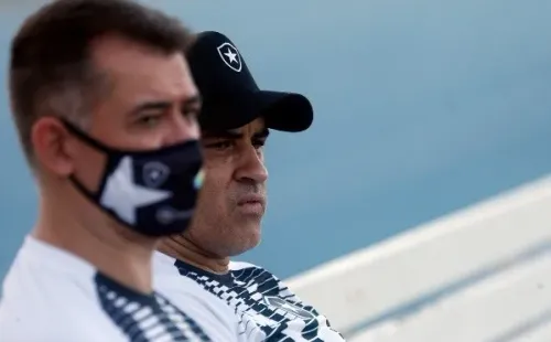 Chamusca não tem 50% de aproveitamento no Botafogo e pode ser demitido neste domingo (Foto: Vitor Silva/Botafogo)