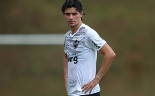 Dodô se recuperou e pode ir a campo contra o Boca Juniors (Foto: Pedro Souza/Atlético)
