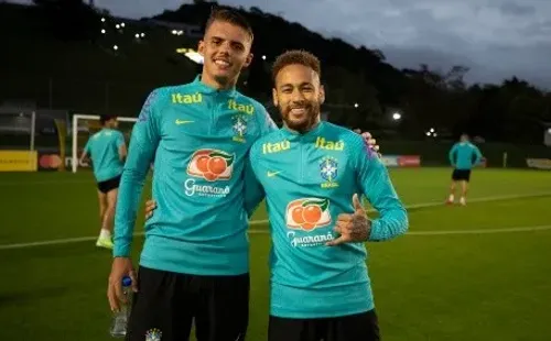 O jogador do Furacão já foi chamado para treinar com a seleção mais de uma vez Créditos: Lucas Figueiredo/Confederação Brasileira de Futebol