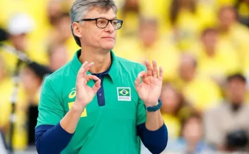 Renan Dal Zotto, técnico da seleção brasileira (Foto: Getty Images)