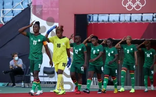 A Zâmbia conta com um ponto no Grupo F de futebol feminino. (Foto: Getty Images)