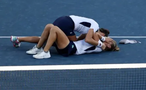 Luisa e Laura se superaram durante toda trajetória nos jogos | Crédito: Getty Images