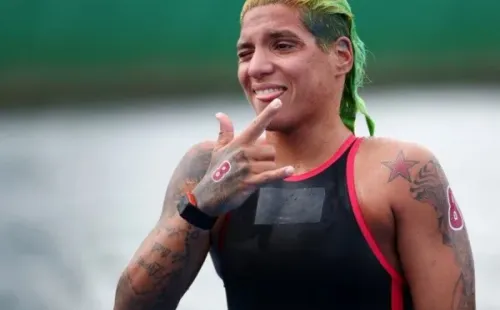 Ana Marcela é campeã olímpica na maratona aquática. Foto: Getty Images