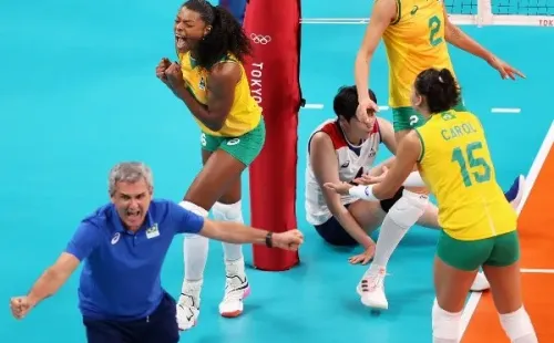 Brasil tem retrospecto positivo em duelos que valem medalha contra os Estados Unidos (Foto: Getty Images)