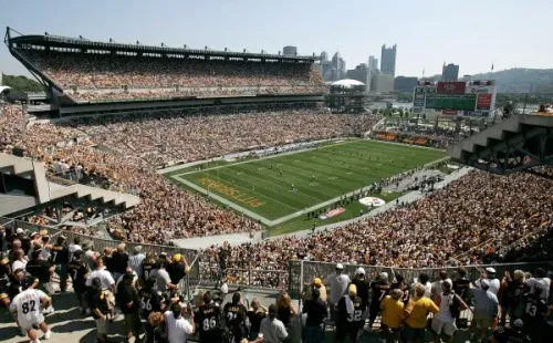 Vista do Heinz Field, estádio do Pittsburgh Steelers (Getty Images)