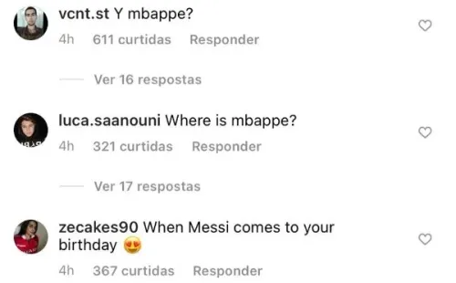 Torcedores do PSG na internet. (Foto: Reprodução)