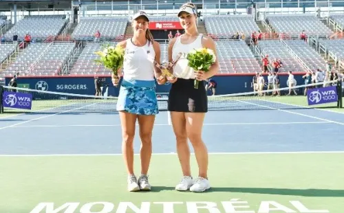 Luisa Stefani e Gabriela Dabrowski conquistaram o título do WTA 1000 de Montreal (Foto: Getty Images)