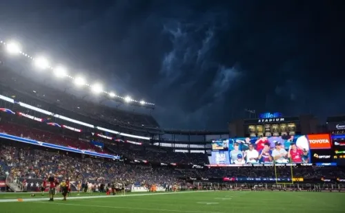 Vista do Gillette Stadium (Getty Images)
