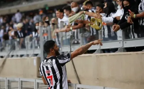 Hulk comemorando gol contra o River Plate. (Foto: Getty Images)