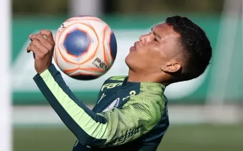 Atacante está na reserva do elenco de Abel Ferreira e tem interesse do fuebol da Itália (Foto: Cesar Greco)