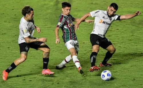 Atlético-MG x Fluminense pelo Brasileirão. (Foto: Thiago Ribeiro/AGIF)