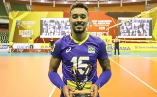 Maique foi eleito o melhor jogador da final entre Brasil e Argentina