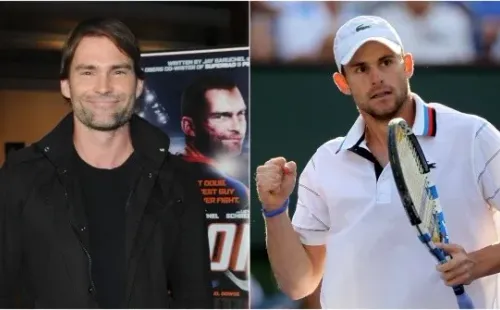 Andy Roddick / Seann William Scott (Foto: Reprodução/Getty Images)