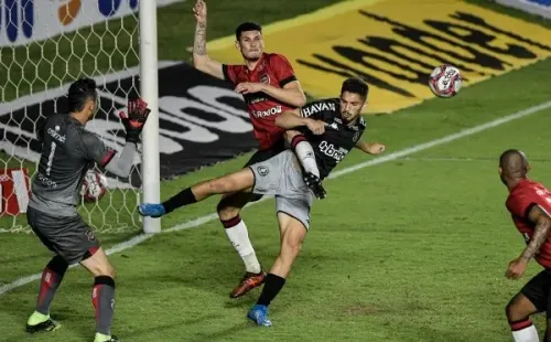 Andrey cobrou a falta que gerou toda a polêmica na partida contra o Brasil de Pelotas